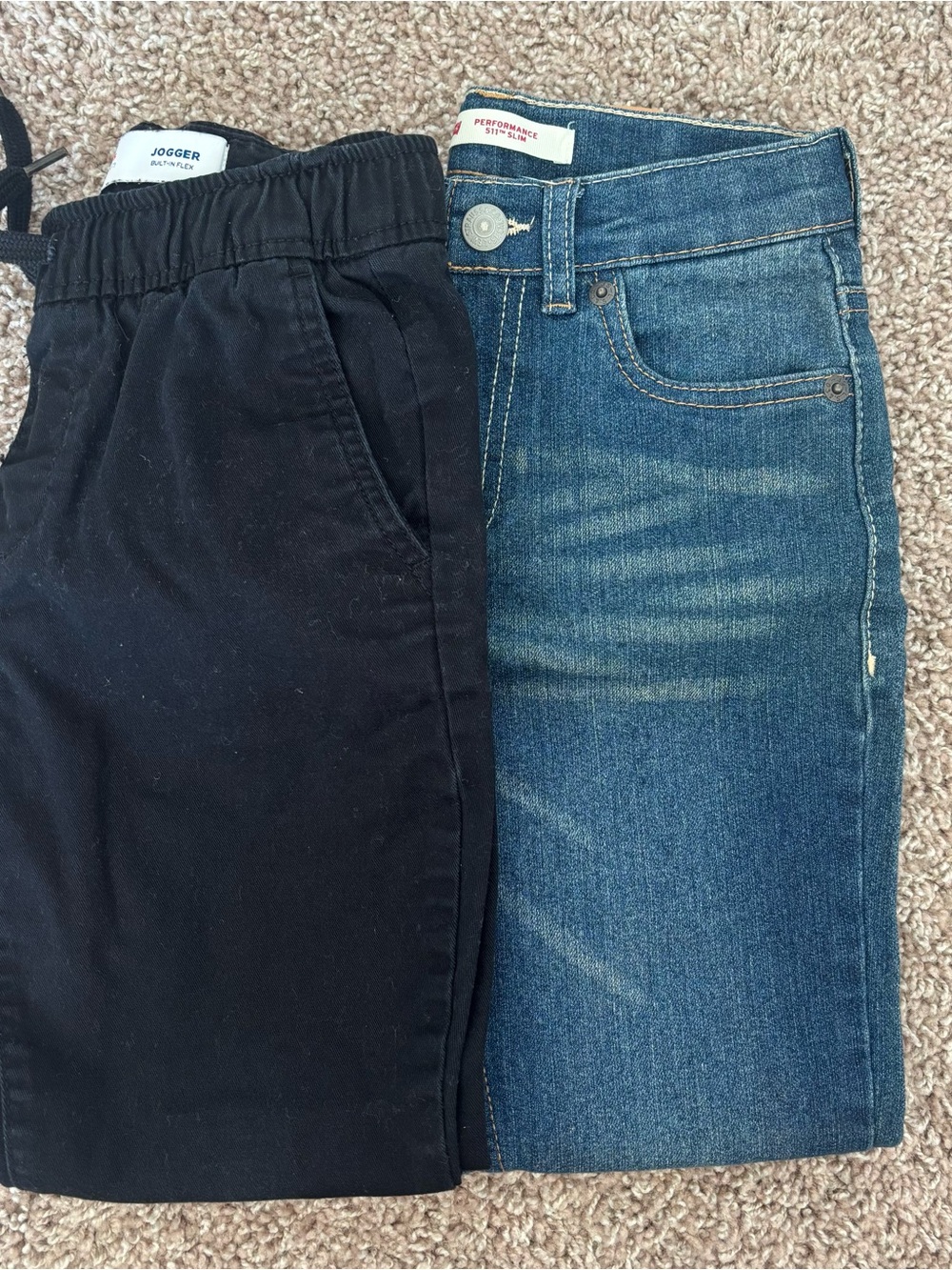 2 pairs of boys pants
